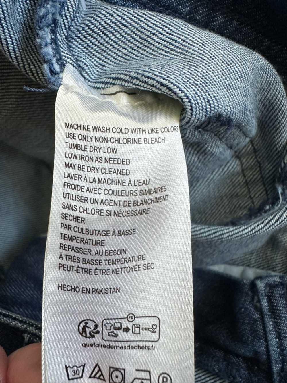 Pilcro for Anthropologie Dark Wash Carpenter Barrel Leg Jeans SZ 33 New with Tag - Picture 13 of 16